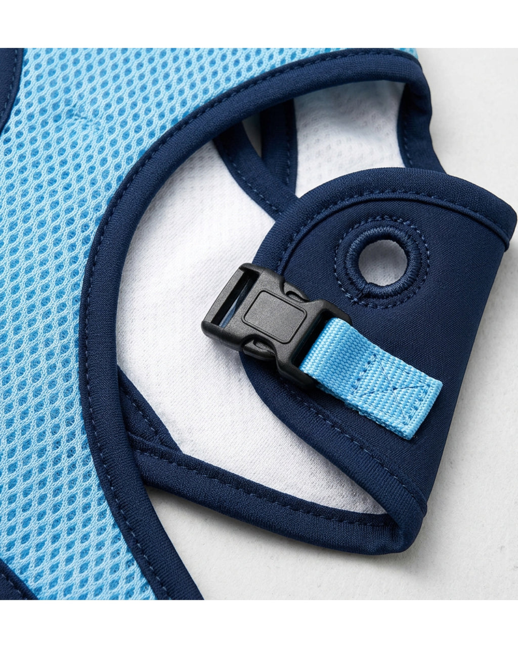 Xmkpd Open-Mesh Pet Vest Small Sky Navy - Detail view